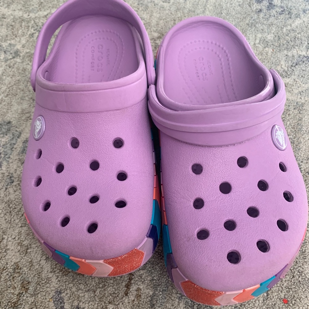 Crocs size 12 girls